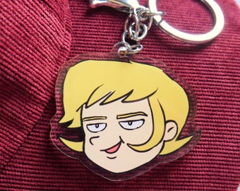 Devilman Ryo Asuka 2 inch acrylic charm