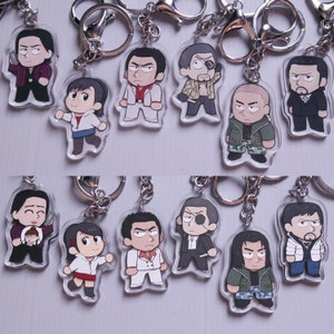 Yakuza 2 inch doublesided acrylic charms