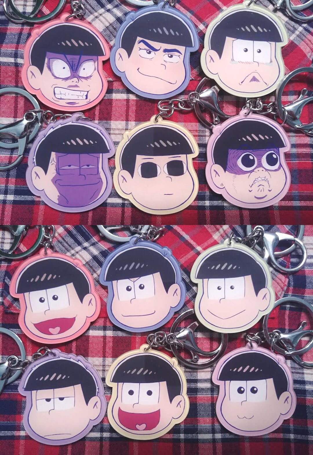 Osomatsu-san Double Side Osomatsu Karamatsu Choromatsu