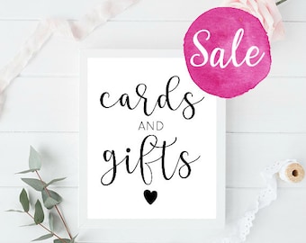 Cards And Gifts Sign, Cards & Gifts Sign, Cards and Gift Sign, Card and Gifts Sign, Cards Sign, Gift Sign, Wedding Sign, Wedding Signs