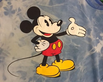 Vintage 80's Mickey Mouse Walt Disney Tank Top Muscle camiseta M