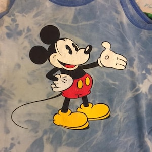 Vintage 80&#39;s Mickey Mouse Walt Disney Tank Top Muscle t shirt M