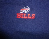 True Vintage 80 39 s NFL By Garan Blue Buffalo Bills Soft Acrylic V Neck Sweater NFL Football Adult L Excellent Condition