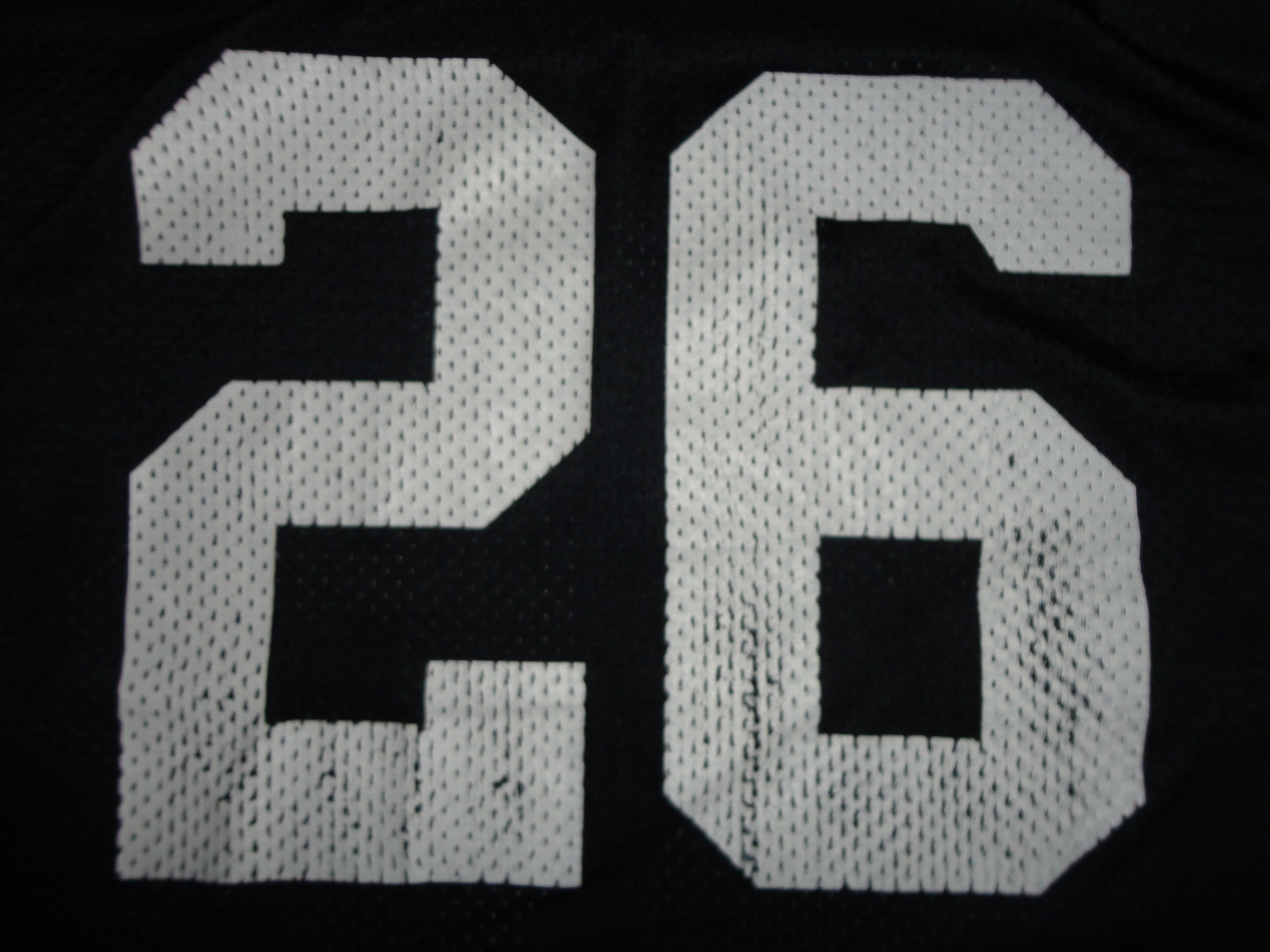 Vtg 80's Wilson Rod Woodson Pittsburg Steelers #26 Tailored Screen