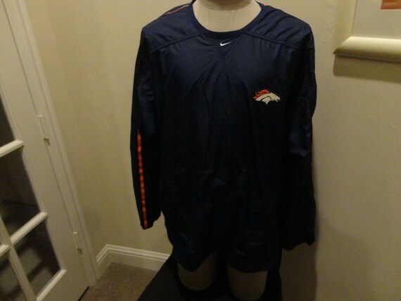 Vtg Blue Sewn Nike NFL Authentic Denver Broncos P… - image 5