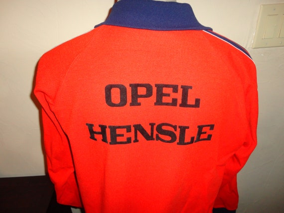 Vtg 80's OPEL HENSLE Grasshoppers Nylon Track Jac… - image 1