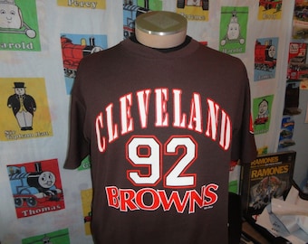 Vintage Cleveland Browns #92 Courtney Brown Jersey Shirt L