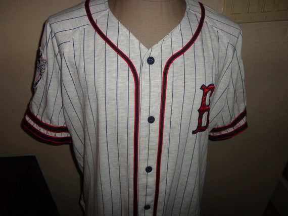 red sox pinstripe jersey