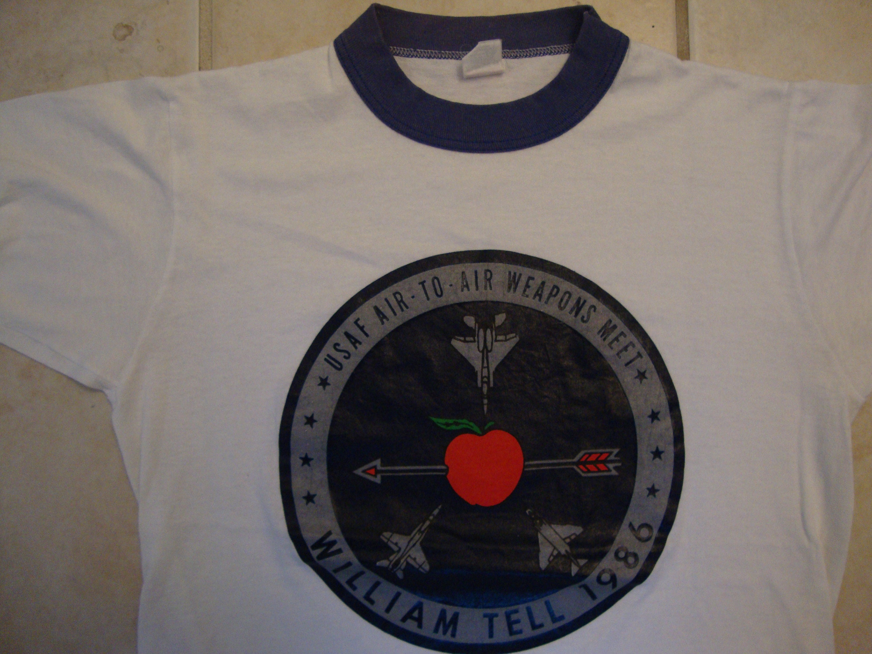 Vtg 80's USAF United States Air Force William Tell 1986 Military