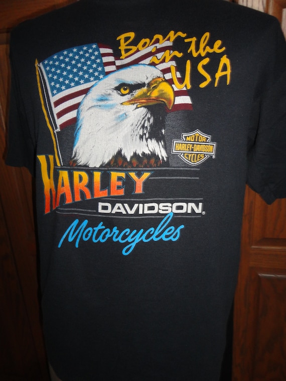 HARLEY DAVIDSON HOLOUBEK 90sTシャツ 厳つ イーグル 