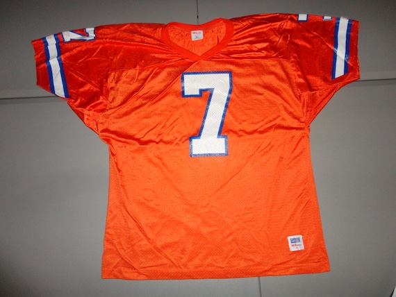 Vtg #7 John Elway 80's Wilson Denver Broncos NFL S