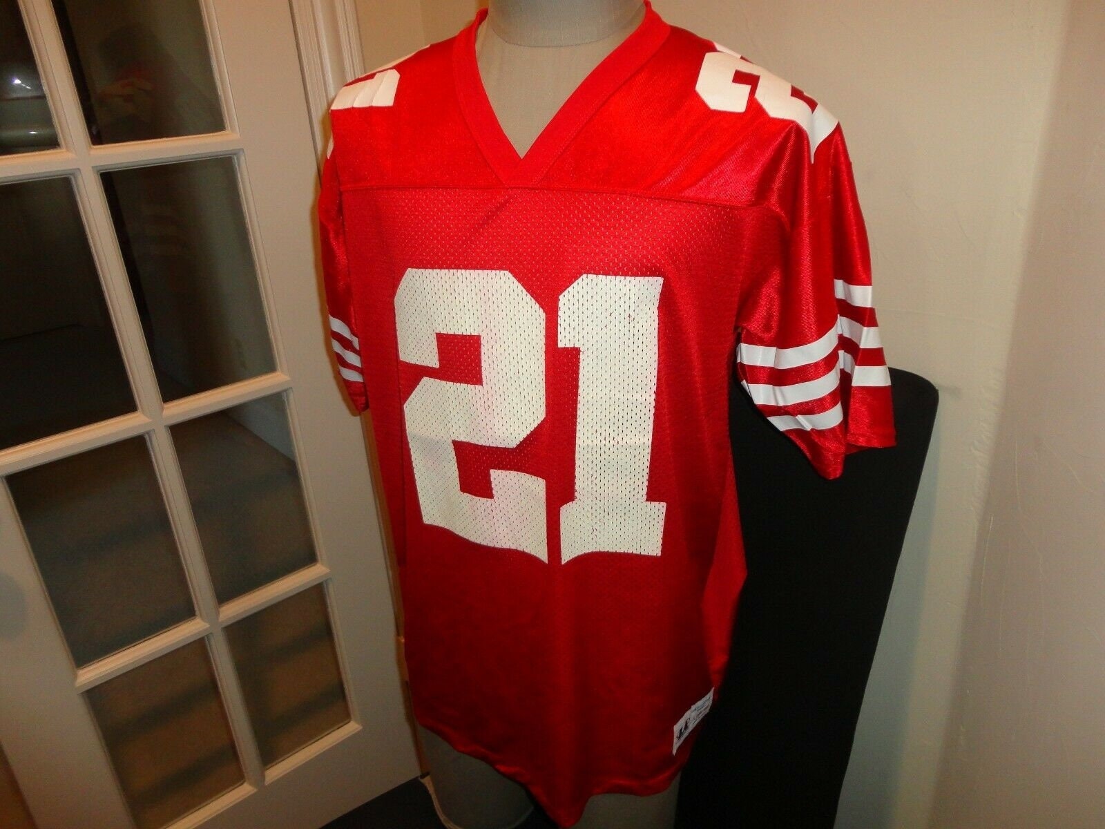 Vtg 90's Deion Sanders 21 Prime Time San Francisco 49ers 