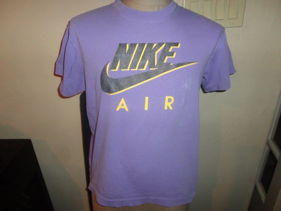 True Vintage 90's Nike Air Swoosh Basketball Purp… - image 3