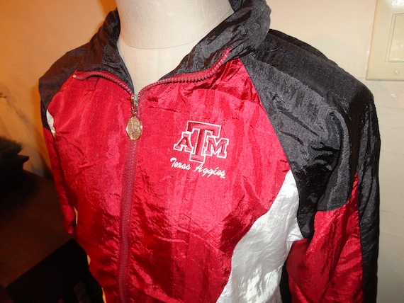 Vintage Louisville Cardinals Red Full-Zip Russell Windbreaker Jacket size  Large