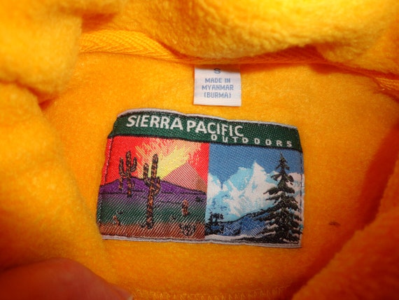 Vtg 90's BANDIT BUNNY Sierra Pacific Fleece Embro… - image 7