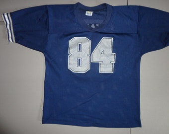 Vtg 90's #84 Jay Novacek Dallas Cowboys Screen NFL Football Jersey