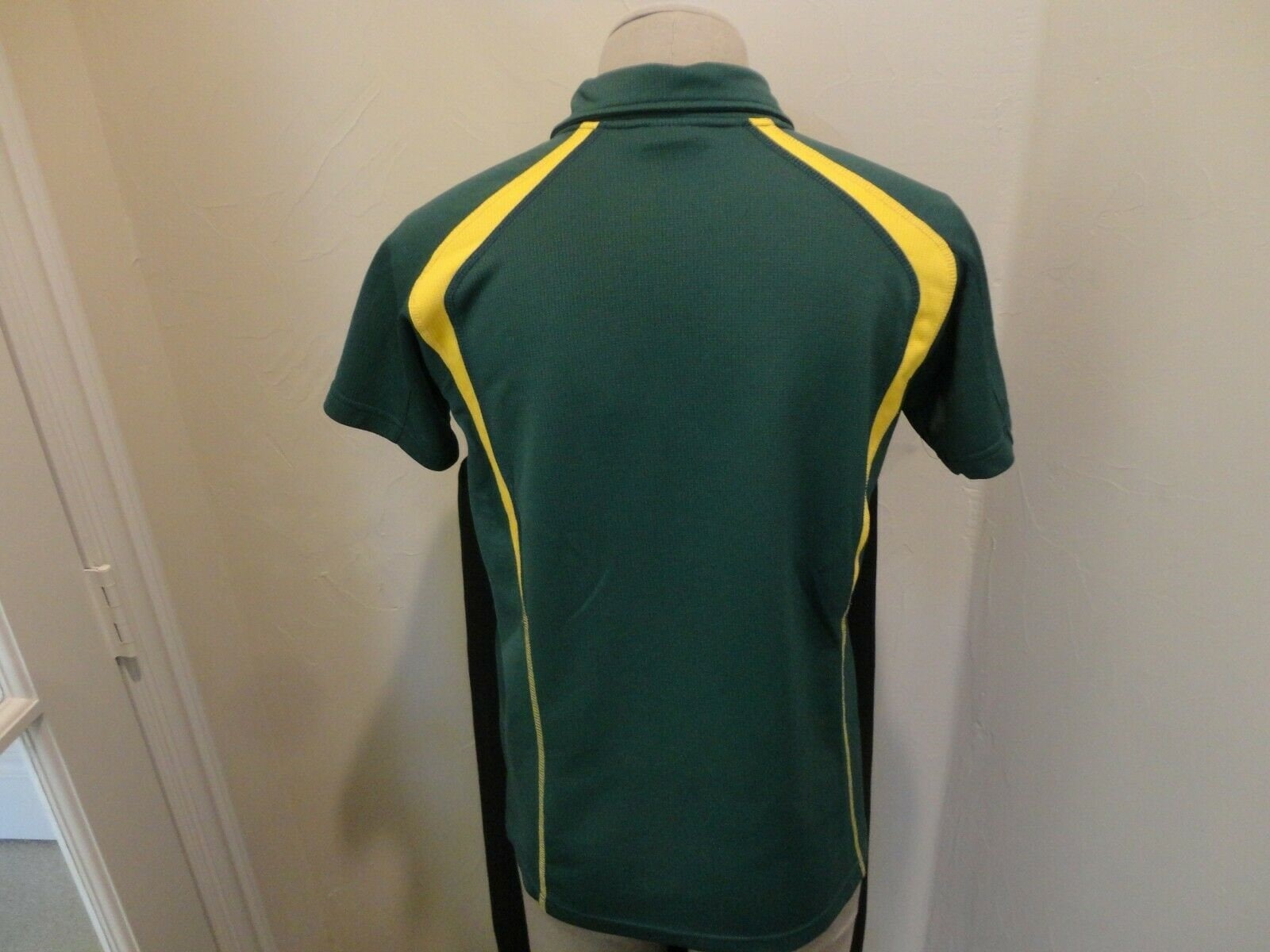 Vtg Green Yellow Sewn KANGAROOS Australian Rugby League ARL 