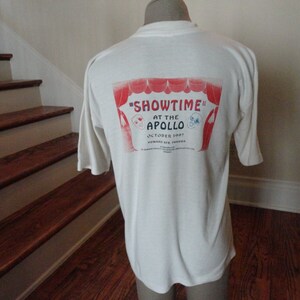 Vtg 1997 White Canal 65-35 Show Time at the Apollo Howard AFB Panama T-shirt L