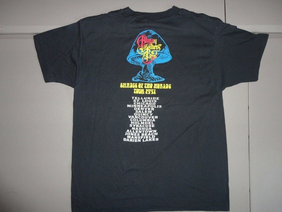 Vtg Rare 1991 TOUR Allman Brothers Shades Of Two … - image 6