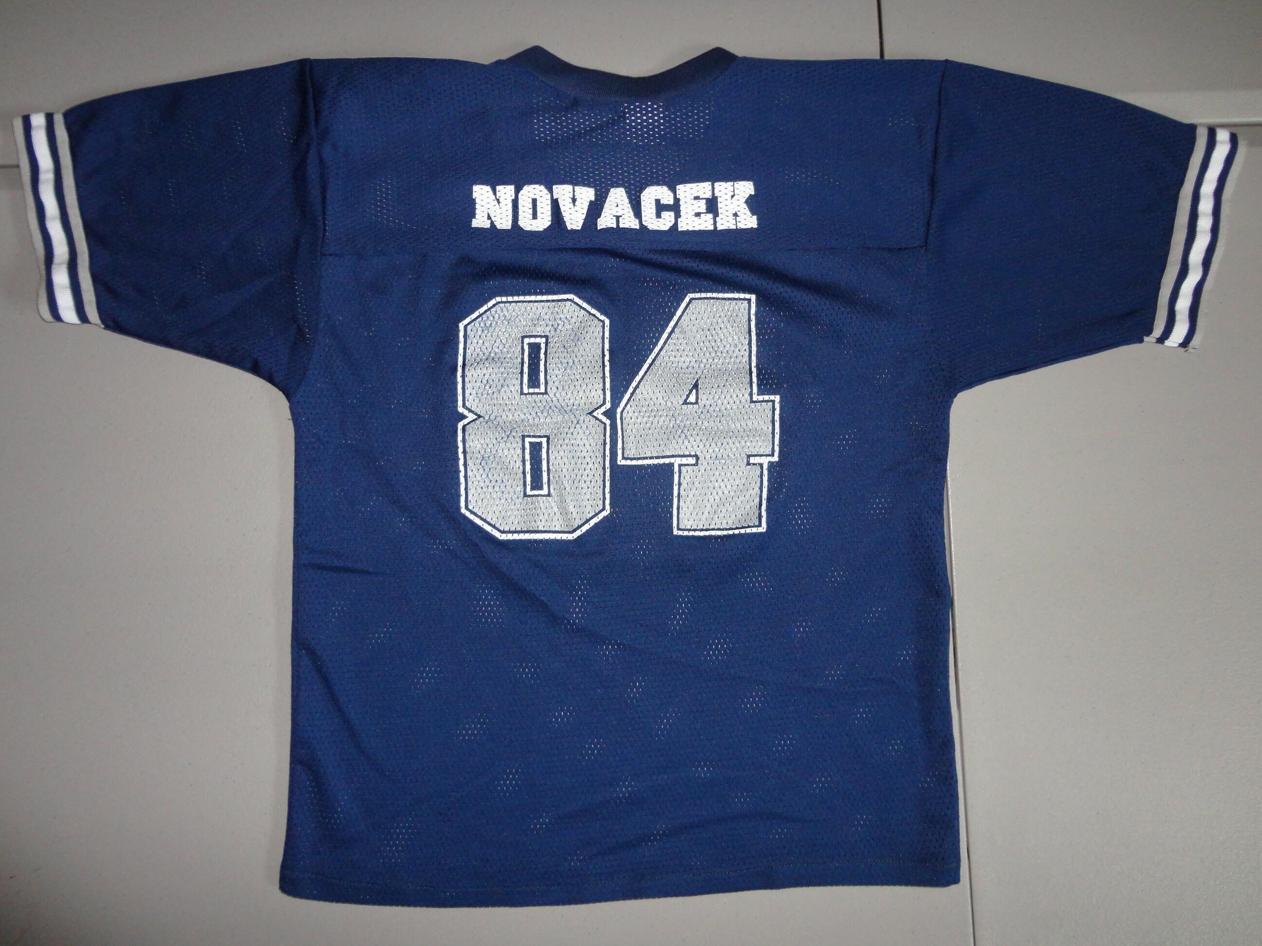 Vtg 90's #84 Jay Novacek Dallas Cowboys Screen NFL Football Jersey