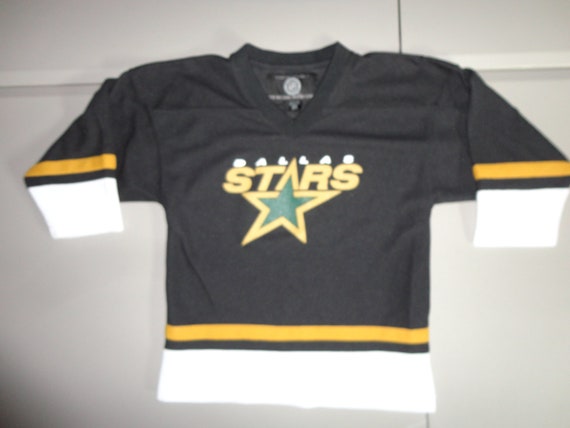 Collectible Vtg NHL Boys Dallas Stars Jersey Youth Size One Size