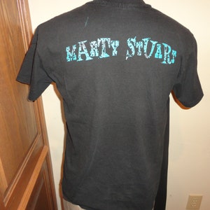 Vtg 90's Marty Stuart Concert Band Tour T-Shirt Fits Sz M | Etsy