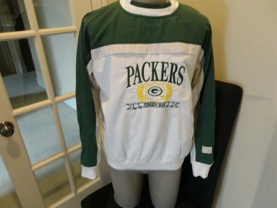 Vtg 80's SEWN Green Bay Packers HEAVYWEIGHT Sweat… - image 4