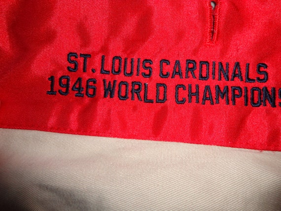 Vtg Cooperstown THROWBACK Sewn St Louis Cardinals… - image 9