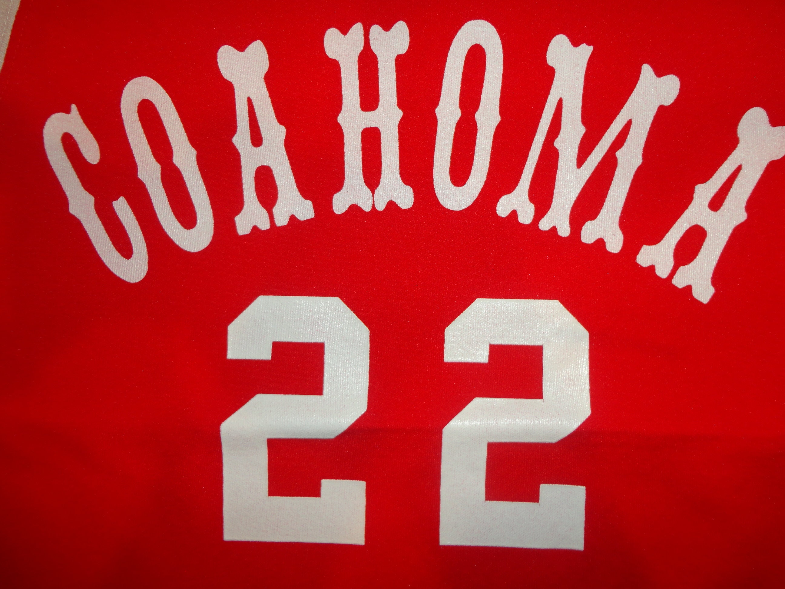 Vtg Coahoma 22 Screen Basketball Jersey Adult Size 40 Etsy