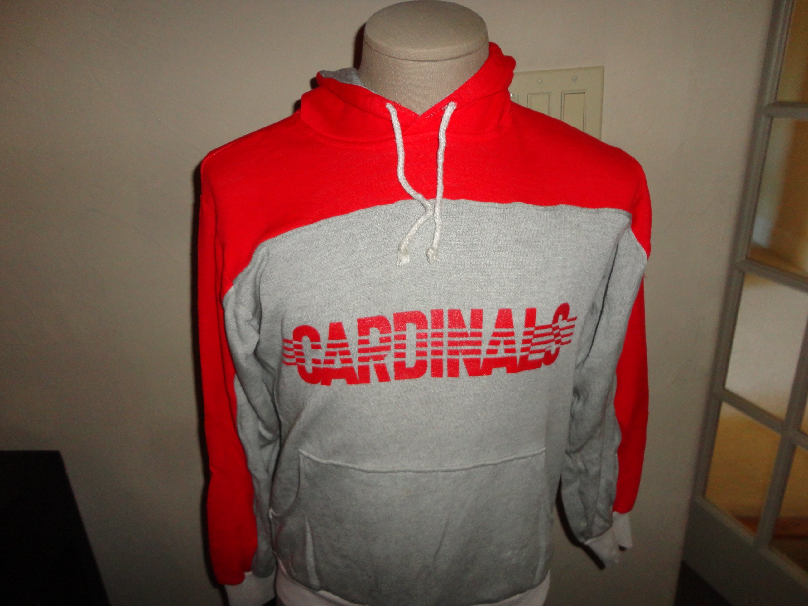 Louisville Cardinals Hoodie Adult Medium Mens Hooded Sweatshirt Champion