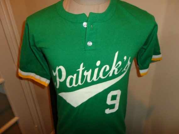 Vtg 80's PATRICK'S #9 Russell Athletics 50-50 Bas… - image 1