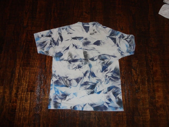 Vintage 90's Aztec AOP All Over Print T Shirt Siz… - image 2
