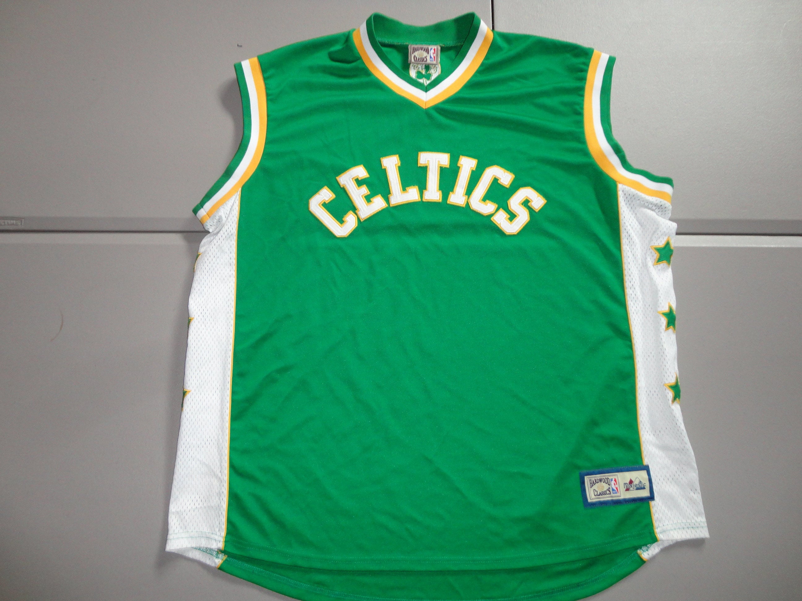 Vtg SEWN Boston Celtics Throwback Jersey Hardwood Classics NBA - Etsy