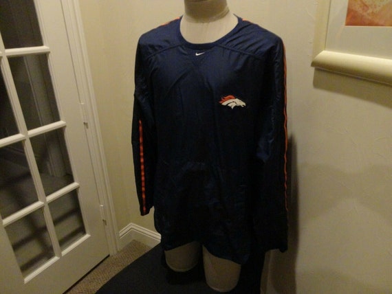 Vtg Blue Sewn Nike NFL Authentic Denver Broncos P… - image 3