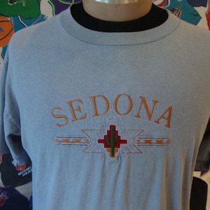Vintage Sedona Arizona Tourist Single Stitch T Shirt L