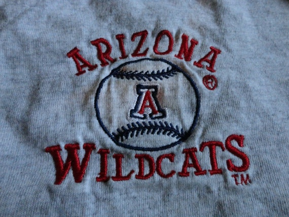 Vig 80's Gray Arizona Wildcats NCAA Cotton Embroi… - image 6