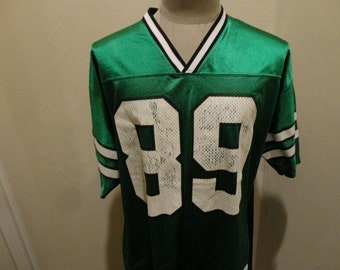 Vintage Y2K NFL on Field Reebok New York Jets Bart Scott #57 Green