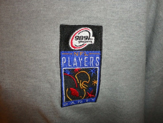 Vtg 90's 989 Sports NFL Players Party Gray Champi… - image 2