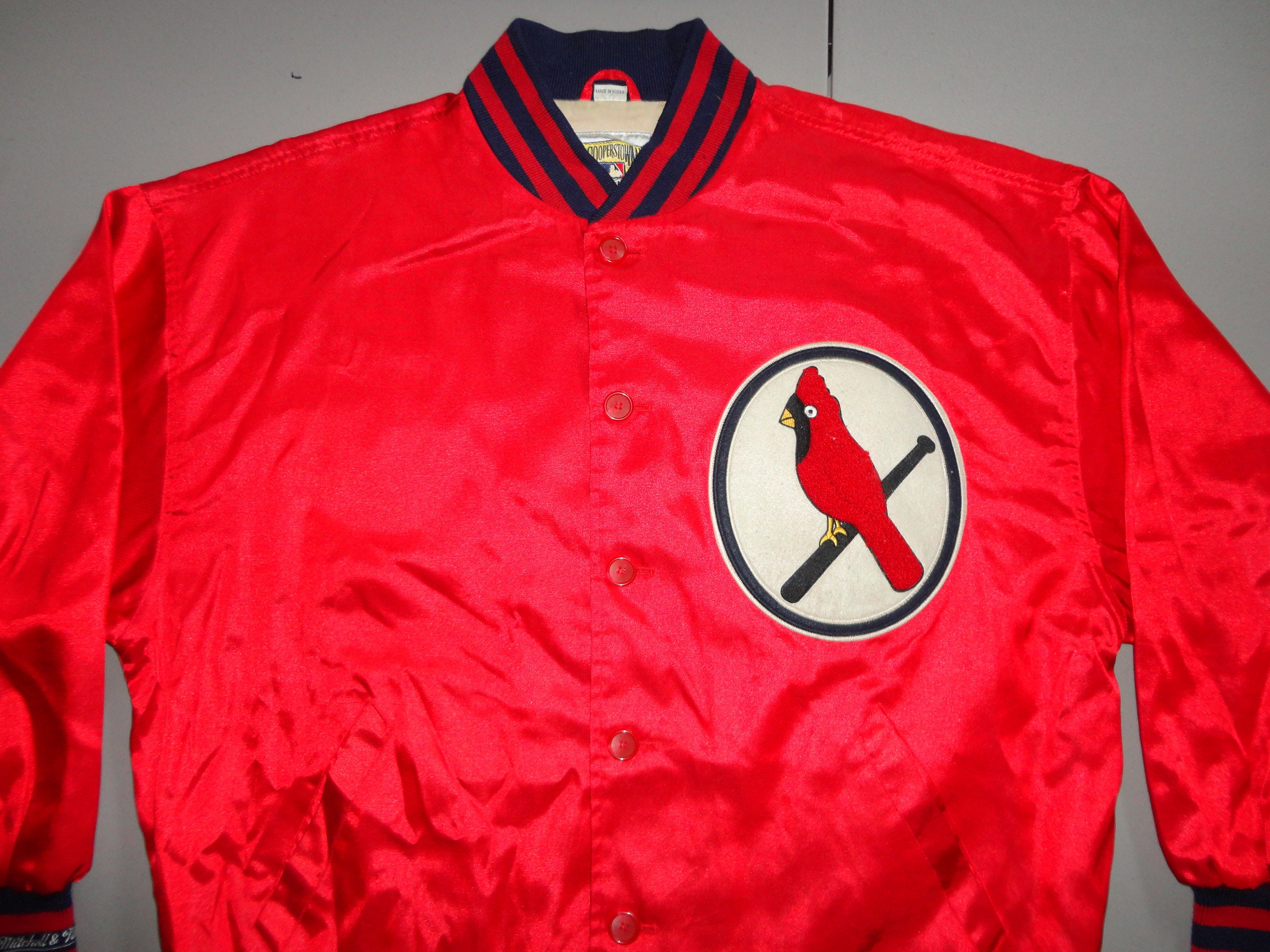 1982 Cooperstown Collection St. Louis Cardinals Jacket XL
