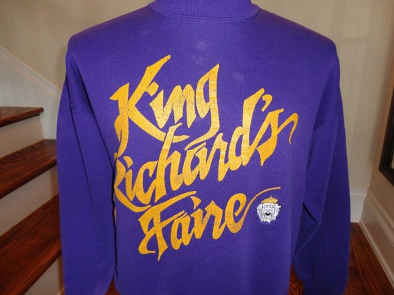 Vintage Jerzees Super Sweats King Richard's Faire… - image 3