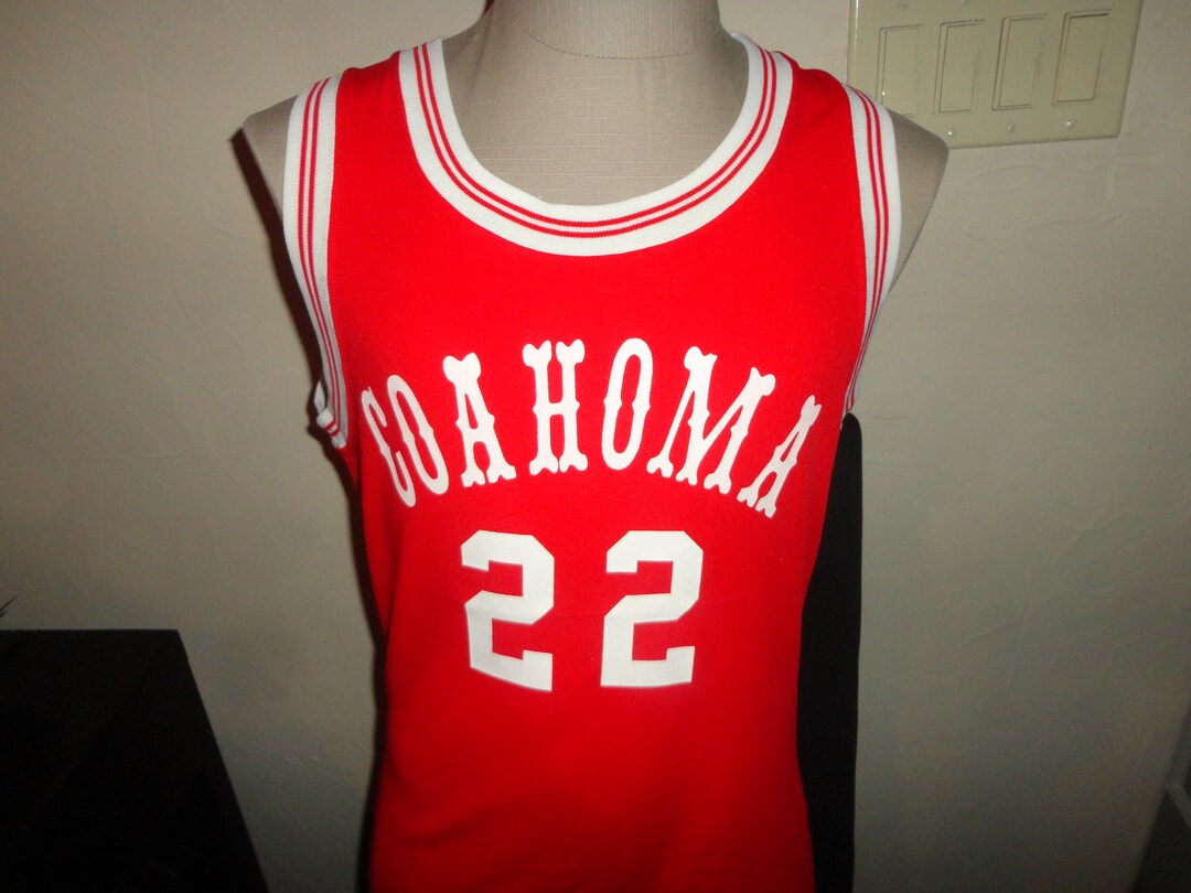 Vtg Coahoma 22 Screen Basketball Jersey Adult Size 40 Etsy