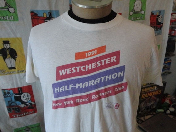 Vintage 90s Westchester Half Marathon 1991 New Yo… - image 1