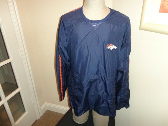 Vtg Blue Sewn Nike NFL Authentic Denver Broncos P… - image 8