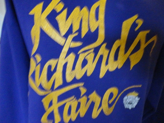 Vintage Jerzees Super Sweats King Richard's Faire… - image 10