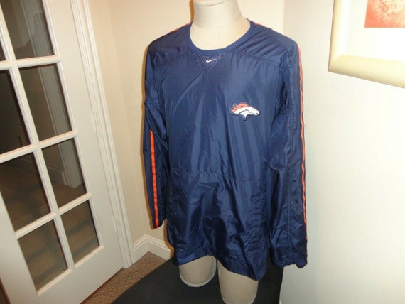 Vtg Blue Sewn Nike NFL Authentic Denver Broncos P… - image 7