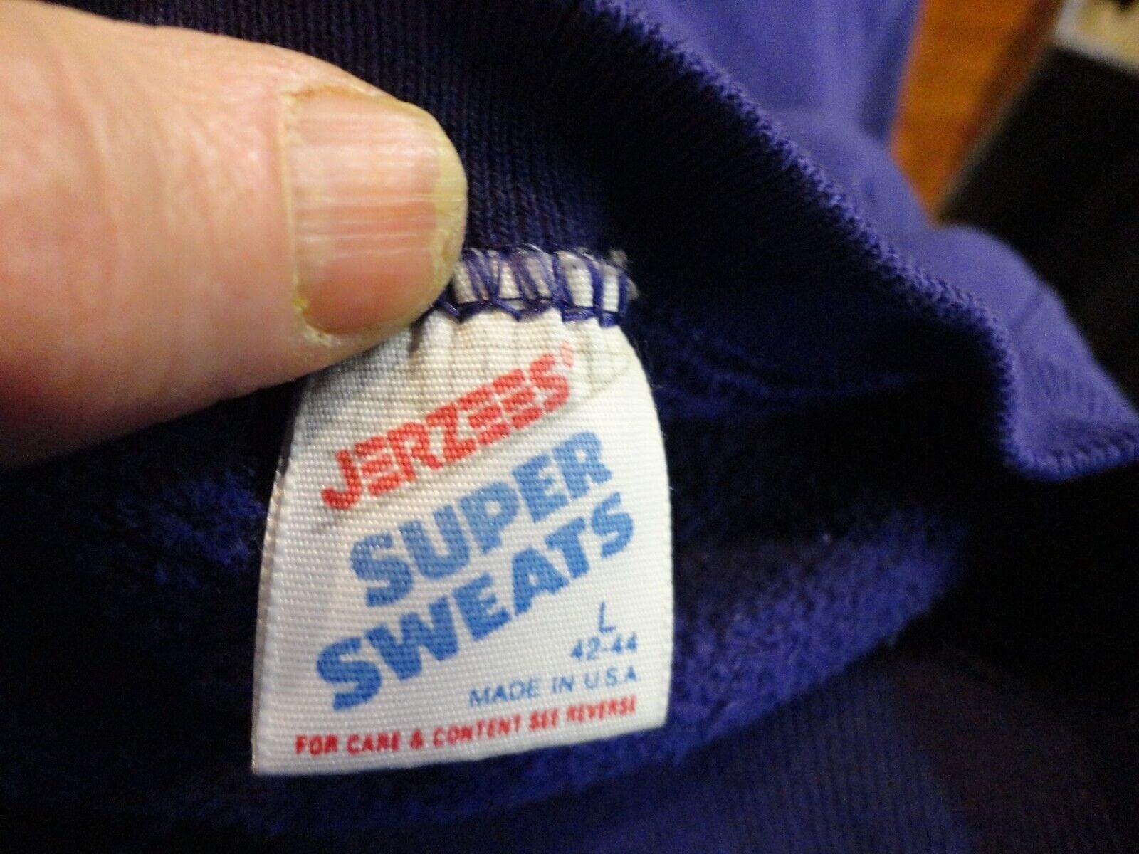 Vintage Jerzees Super Sweats King Richard