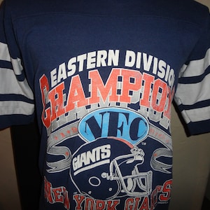 Vtg 1990 NFL Football Chicago Bears Division Champions 50-50 Jersey Sz S