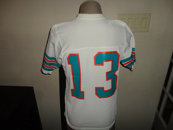 Vtg Sand Knit 80's 90's Dan Marino #13 Miami Dolp… - image 3