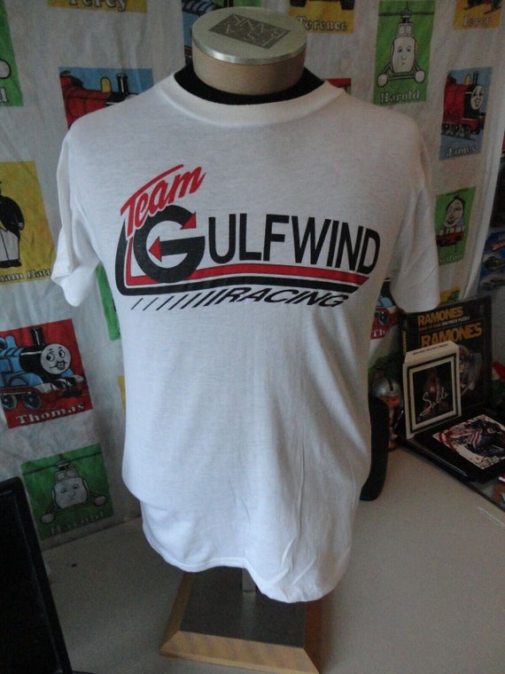 Vintage 80's Gulfwind Racing T Shirt M - image 3