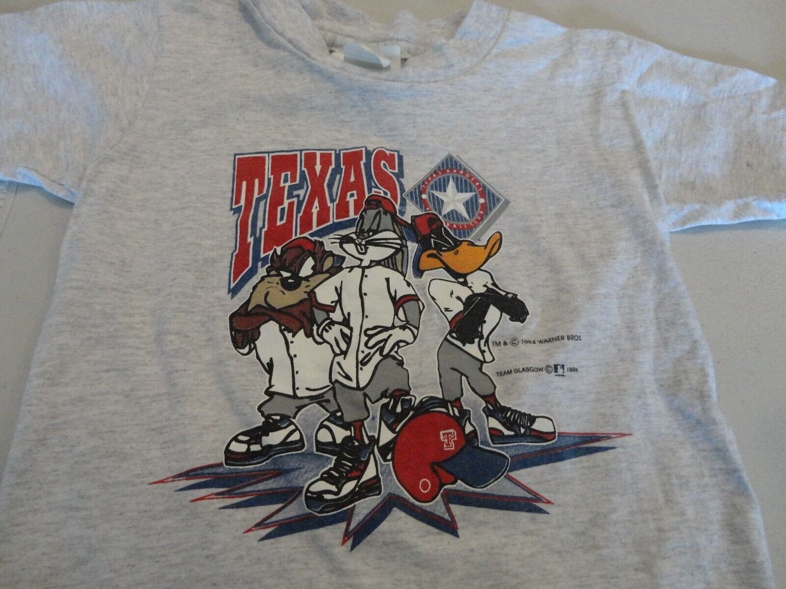 Texas Rangers Throwback Vintage Logo T Shirt